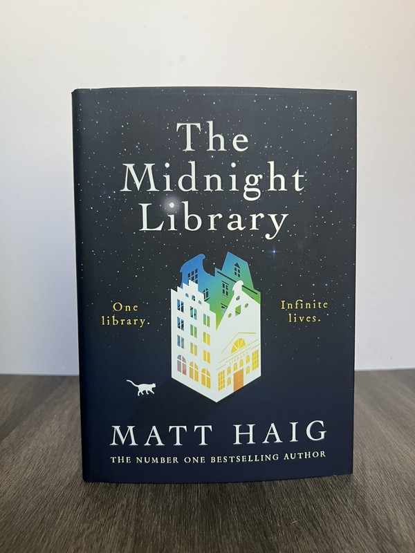Goldsboro Sealed The Midnight Library Signed Matt Heig Numbered 1st / First Ed # gallery