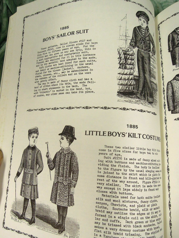 dd-436 Fashion book: 'ANTIQUE CHILDREN'S FASHIONS' BY Ulseth & Shannon, pb '82 gallery