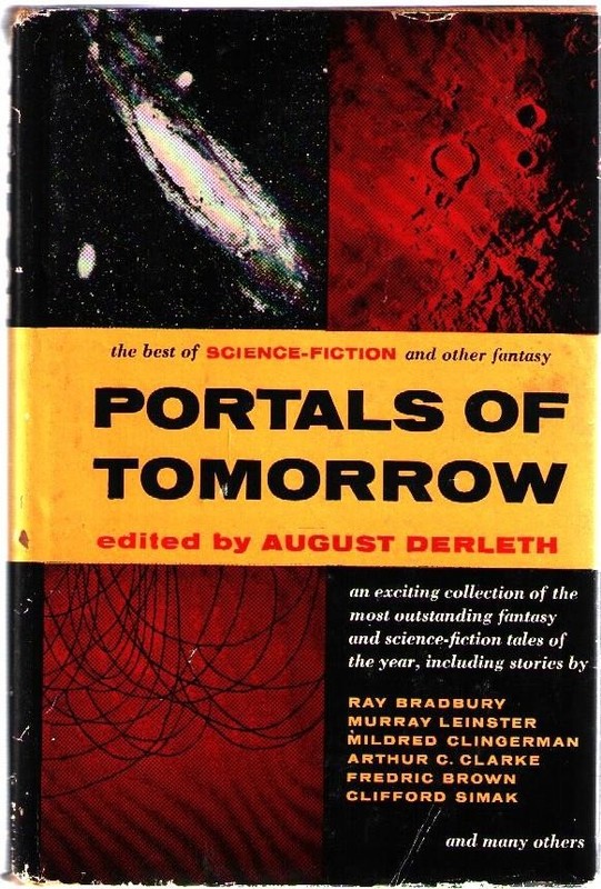 Portals of Tomorrow edited by August Derleth (1954) Vintage BCE Hardcover Sci Fi