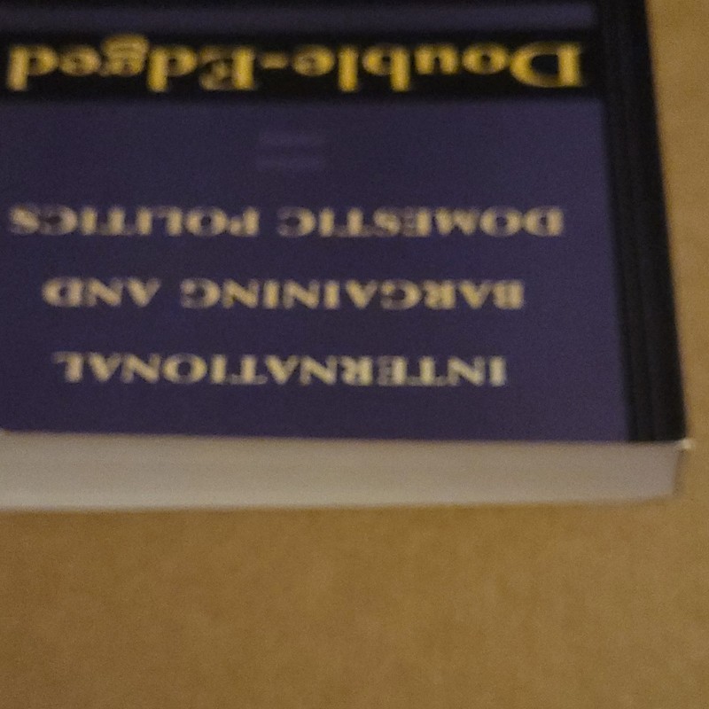 Double-Edged Diplomacy Paperback by Evans, Jacobson, Putnam Univ California gallery