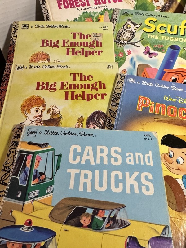 A Little Golden Book Collection of 15 Children’s Books Vintage Lot gallery