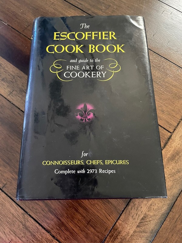 The Escoffier Cook Book And Guide To The Fine Art Of Cookery Excellent Cond