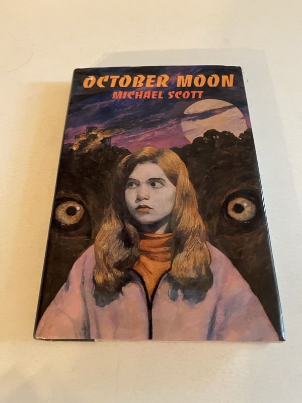 OCTOBER MOON By Michael Scott Holiday House HC 1994 1st Print Ex-Library
