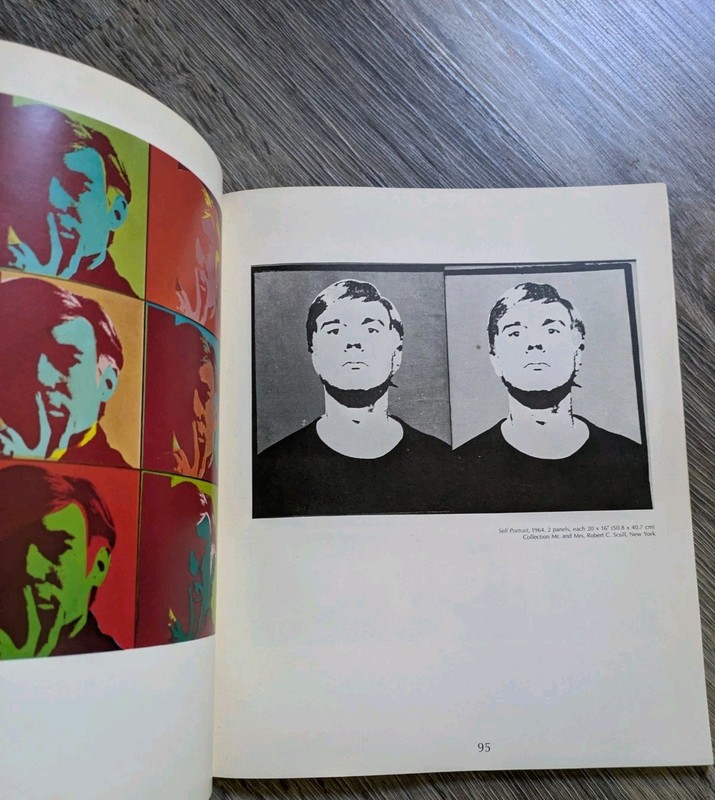 ANDY WARHOL Art Book John Coplans Jonas Mekas Calvin Tomkins NY Graphics Society gallery