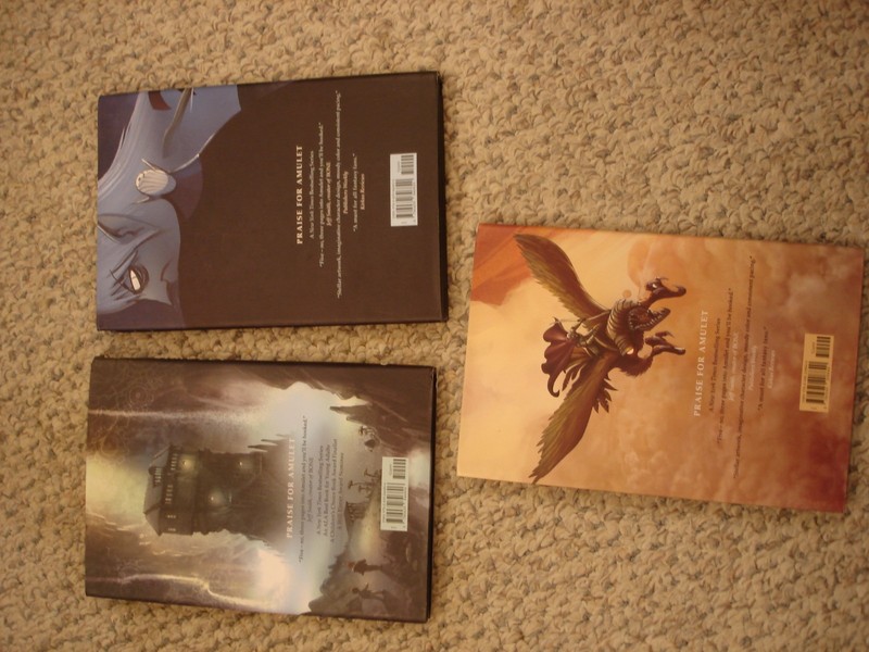 Amulet Kazu Kibuishi lot 3 hardcovers Book One Two Three 2008-2010 gallery