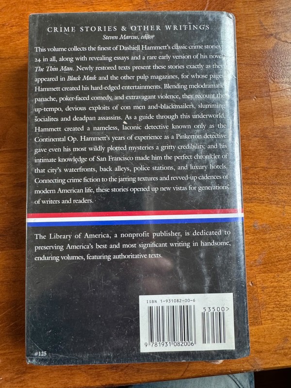 Dashiell Hammett: Crime Stories and Other Writings (LOA #125) by Dashiell Hammet gallery