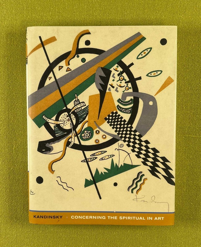 ‘CONCERNING THE SPIRITUAL IN ART’ by Wassily Kandinsky HARDCOVER USED VG