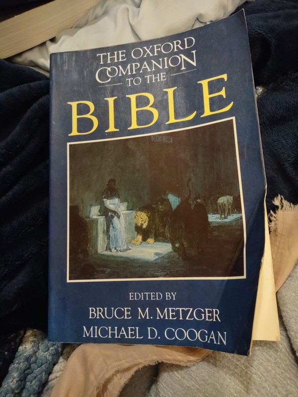 Oxford Companion to the Bible by Michael David Coogan (1993, Hardcover)