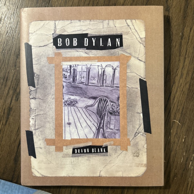 Bob Dylan Drawn Blank 1994 Hardcover First Edition