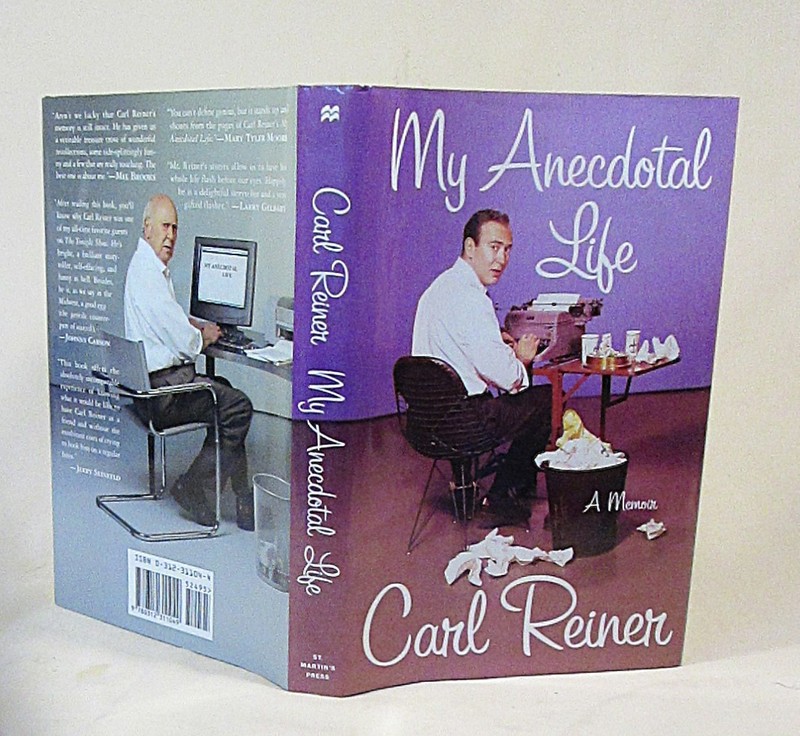 SIGNED My Anecdotal Life: A Memoir By Carl Reiner First Edition with COA