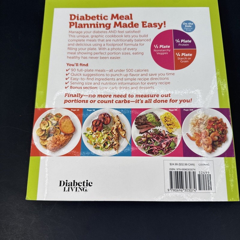Diabetic Living Diabetes Meals by the Plate by Diabetic Living Editors (English) gallery