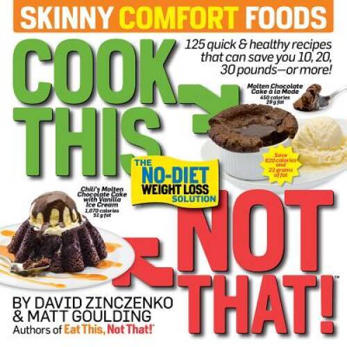 Cook This, Not That! Skinny Comfort Foods: 125 quick & healthy meals – VERY GOOD