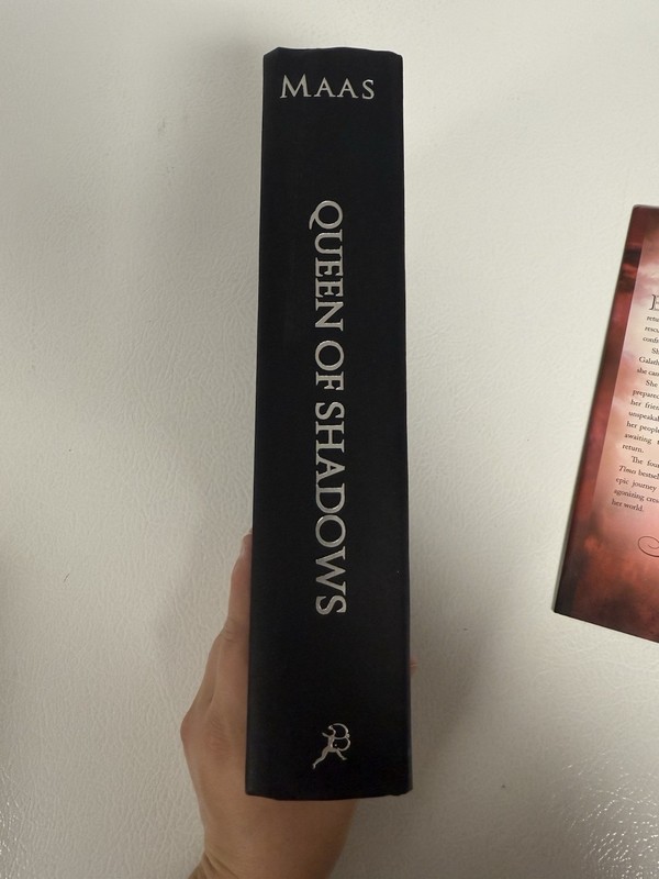 Queen of Shadows TOG Sarah J Maas Hardcover 1st Edition/10th Original Cover OOP gallery