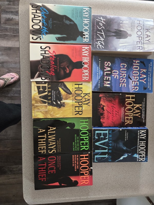 Kay Hooper Lot Of 9 Books. Paperback. Crime Mystery Thriller Suspense gallery