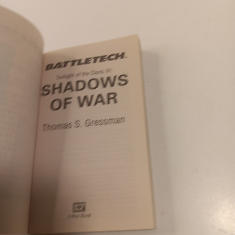 Shadows of War by Thomas S. Gressman MMPB (1998) Battletech ROC FASA gallery