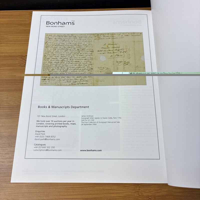 Bonhams & Butterfields Lloyd Ostendorf Collection of Lincolniana LA & SF 2004 gallery