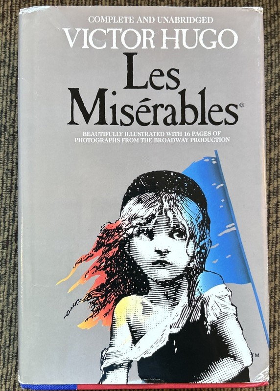 Les Misérables By Victor Hugo-1st NAL BOOKS Printing, July 1987 HB DJ- Unabridg.