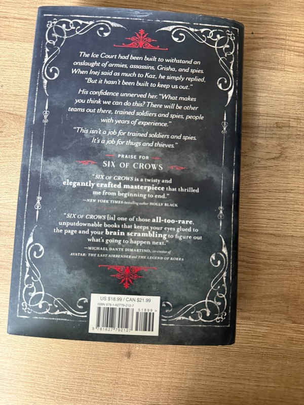 Leigh Bardugo Six of Crows & Crooked Kingdom HC First Editions 2015 2016 Set gallery
