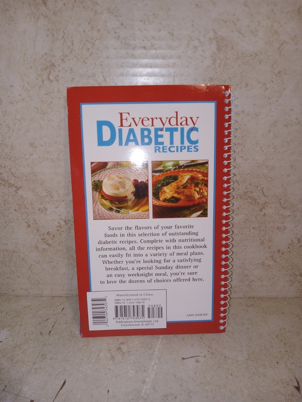 ALL TIME FAVORITE RECIPES Diabetic Cookbook Lot • Snacks • Desserts • Everyday gallery