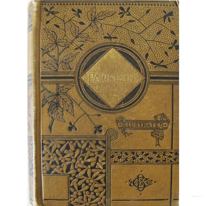 The Parisians 1884 Edward Bulwer Lord Lytton Hardcover Belford Clarke Publishers