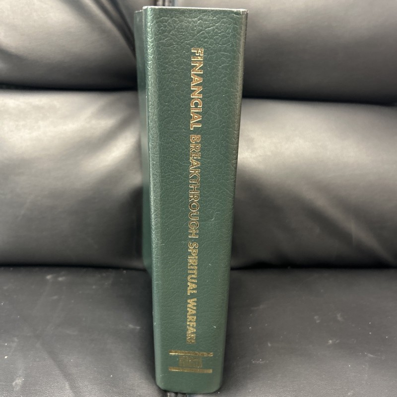 Financial Breakthrough Spiritual Warfare Bible KJV Bonded Leather Morris Cerullo gallery
