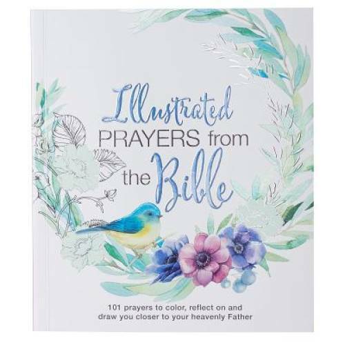 Illustrated Prayers from the Bible: A Creative Prayer Book – Paperback – GOOD