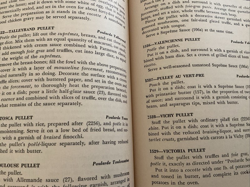 The Escoffier Cook Book and Guide to The Fine Art of Cookery 1969 DJ 1st Ed. gallery