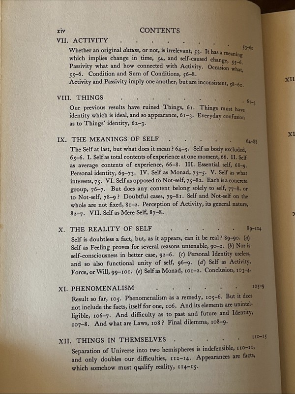Appearance and Reality by Francis H. Bradley (1968, Hardcover, Revised Edition) gallery