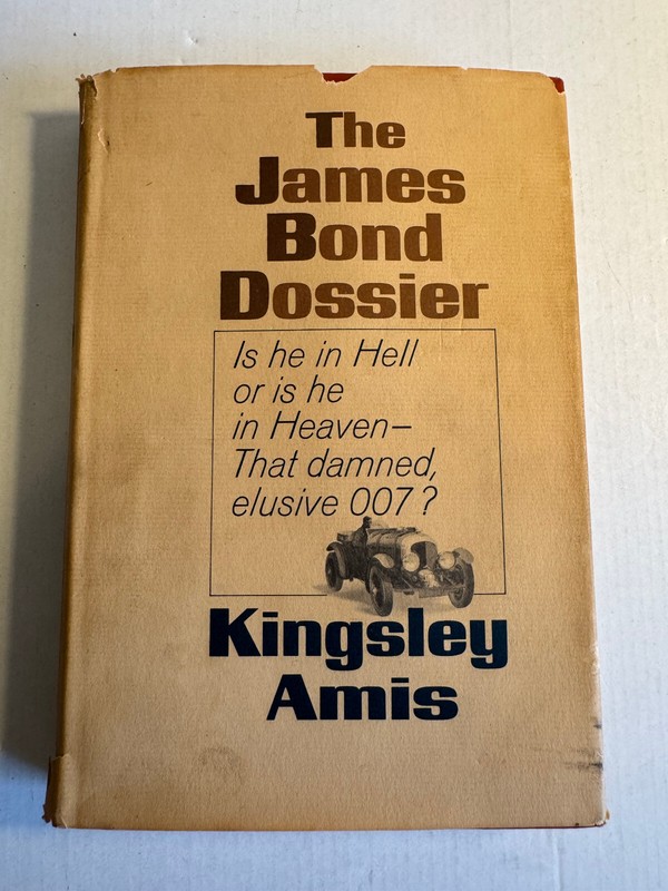 James Bond Dossier Kingsley Amis HCDJ True 1st Printing Very Good 1965