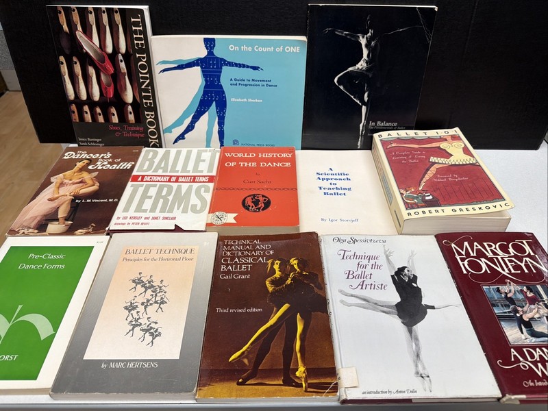 Ballet Teaching Books- Lot Of 13 Books, Both HC And PB