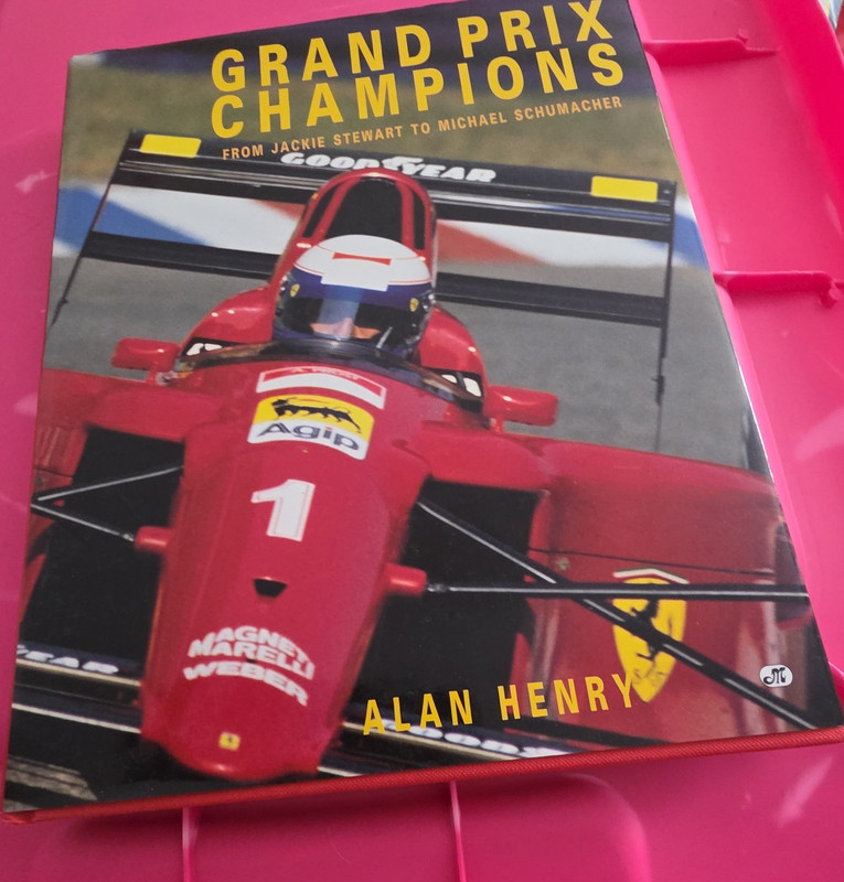 Grand Prix Champions Alan Henry Hardcover Motorbooks Intl Formula 1 Racing