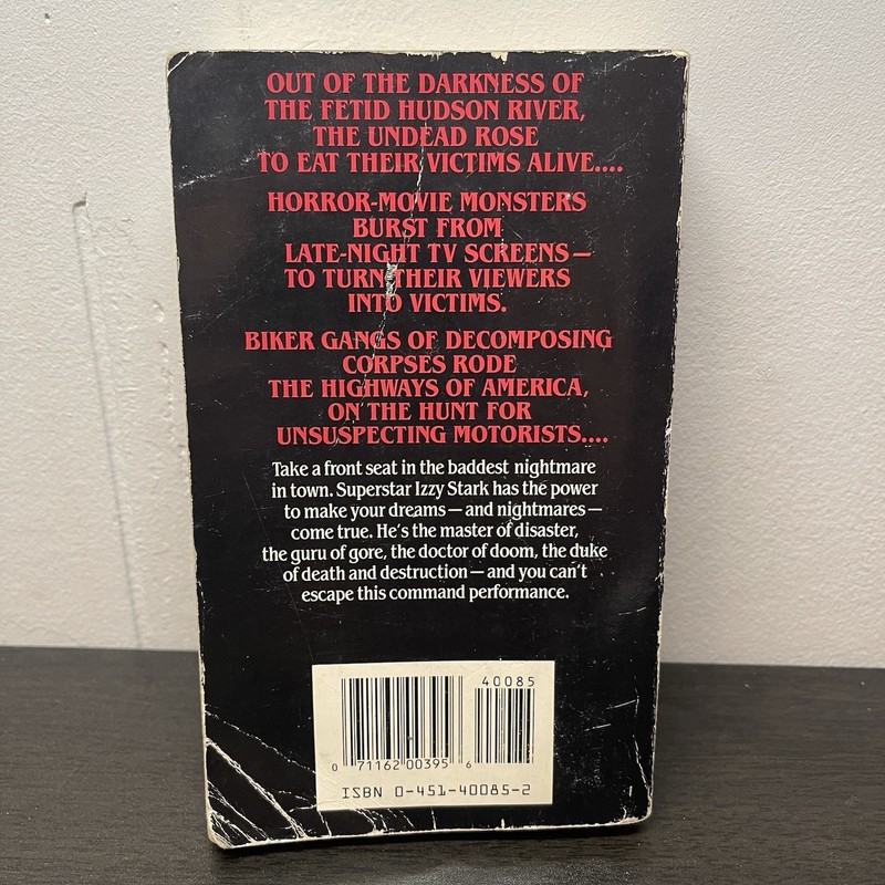Stage Fright By Garrett Boatman - Vintage Horror Paperback Book - 1st Edition gallery