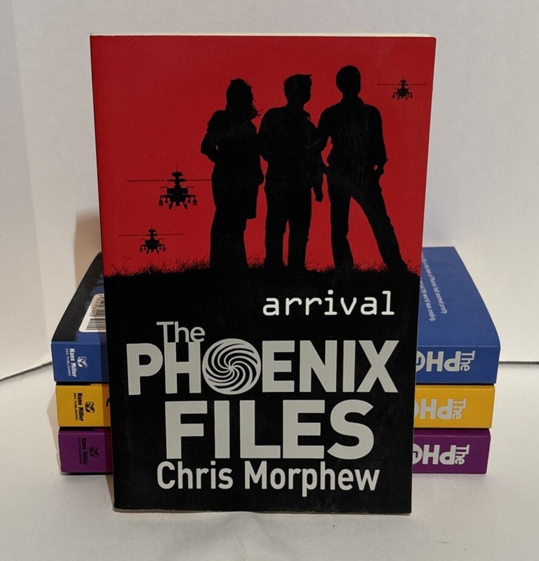 The Phoenix Files By Chris Morphew Lot Of 4 #1-2-4-5 In The Series gallery