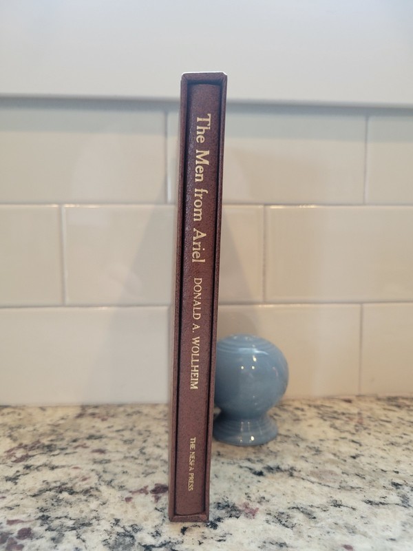 MEN FROM ARIEL Signed Limited First Edition 1982 w/SLIPCASE – Donald A Wollheim
