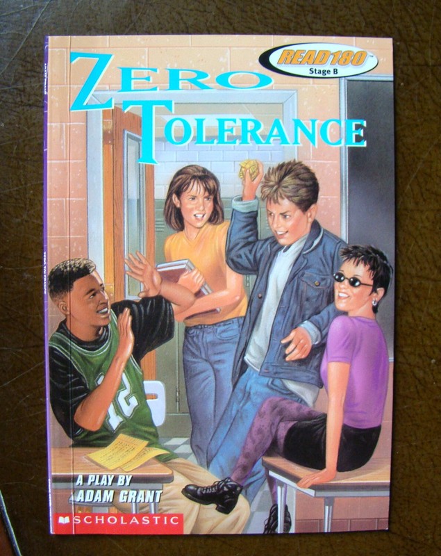 Zero Tolerance ~2004 PB~ Adam Grant Play Skit Classroom Weapons School Violence