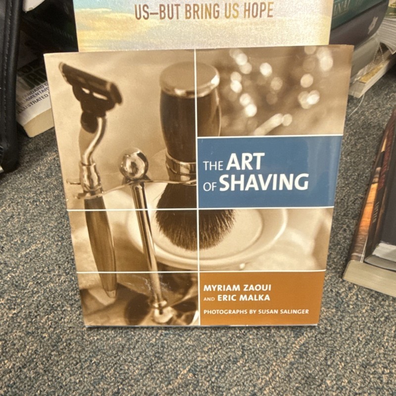 The Art of Shaving by Myriam Zaoui & Eric Malka Hardcover Beauty Grooming Book