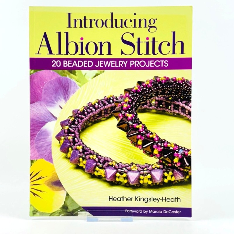 Introducing Albion Stitch – Heather Kingsley-Heath 2015 Beaded Jewelry