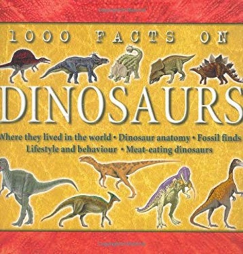 1000 Facts on Dinosaurs Hardcover Steve, Flegg, Jim Parker