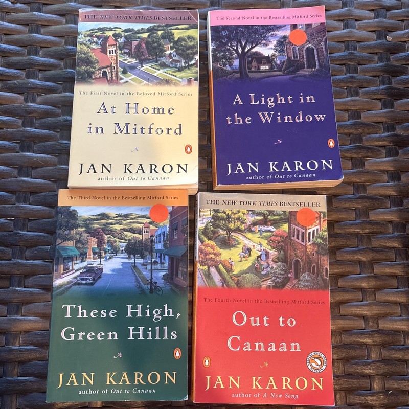 Book Mitford Years Set Volumes 1-4 At Home in Mitford A Light in the Window