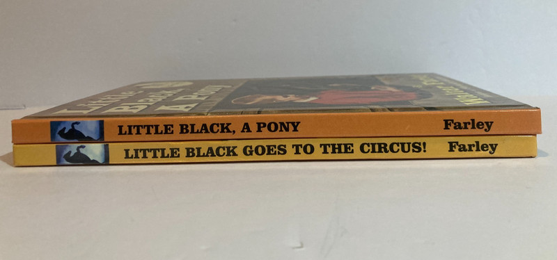 Lot LITTLE BLACK PONY Goes to the Circus WALTER FARLEY Lot of 2 gallery