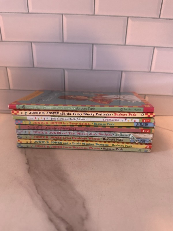 Junie B. Jones Book Lot Of 9 by Barbara Park (475) gallery