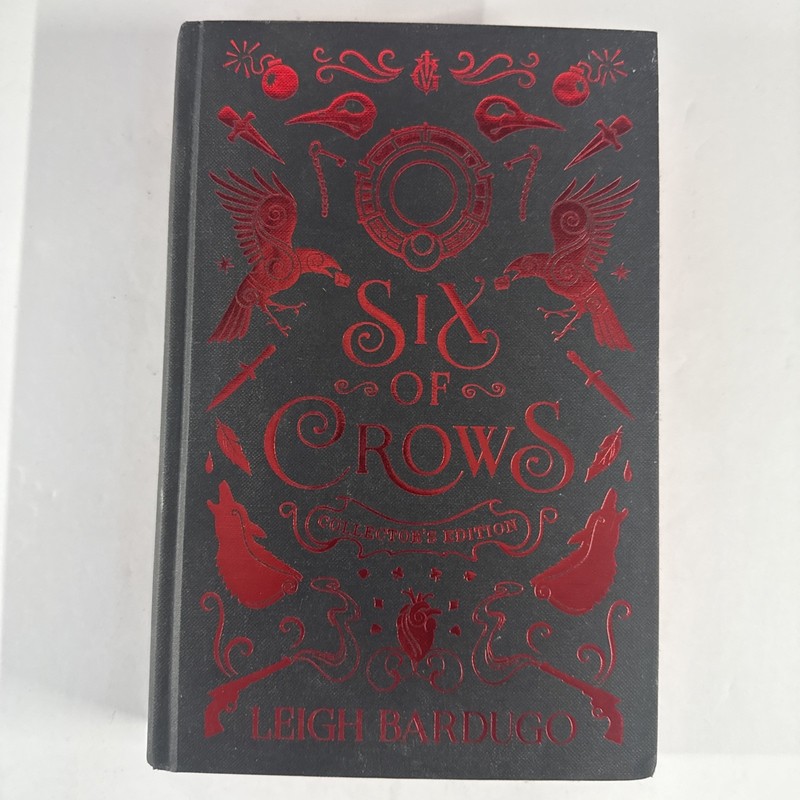 Six of Crows: Collector’s Edition : Hardcover by Leigh Bardugo New W/ Flaws