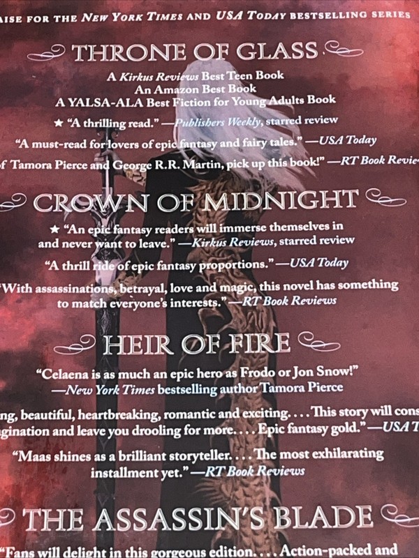 Queen of Shadows Sarah J. Maas Hardcover Original OOP Cover Art 1st Edition gallery