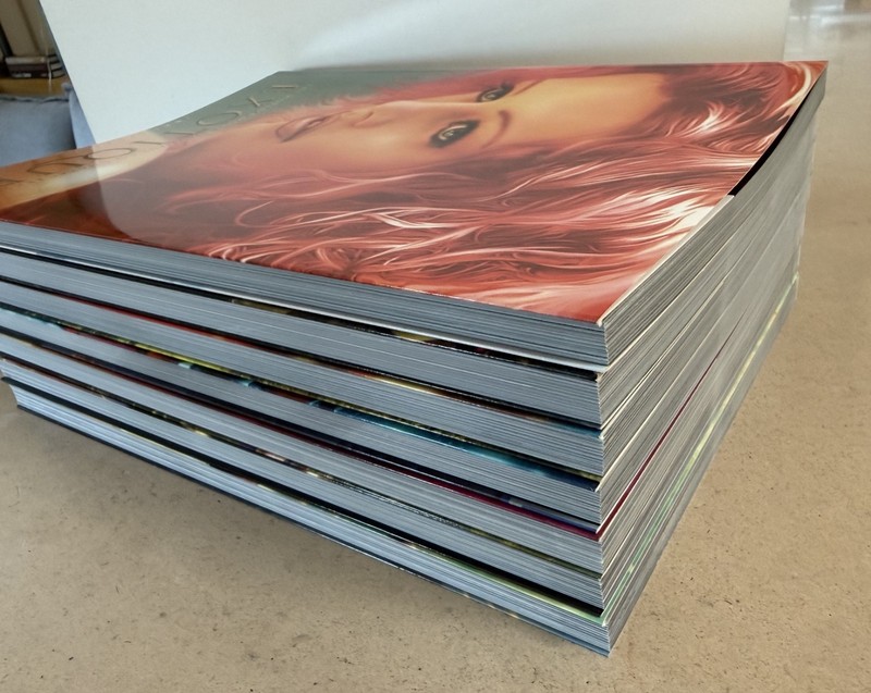 Ballistic Publishing EXOTIQUE Art Books - full set vol 1-7 Near mint condition! gallery