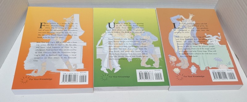 Lot of 14 The Wizard of Oz Sequel Series Paperback Books by L. Frank Baum gallery