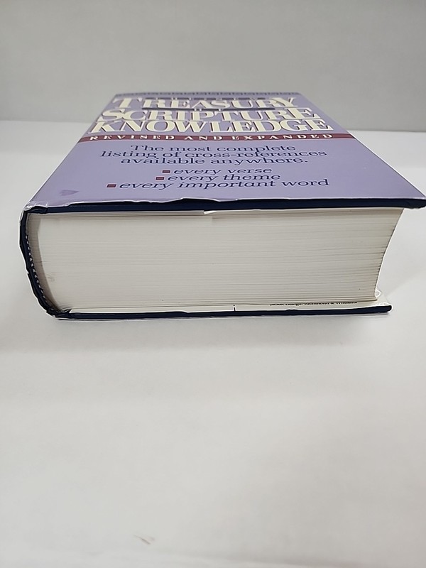 The New Treasury of SCRIPTURE KNOWLEDGE Revised by Smith, 1992 HB DJ Bible Study gallery