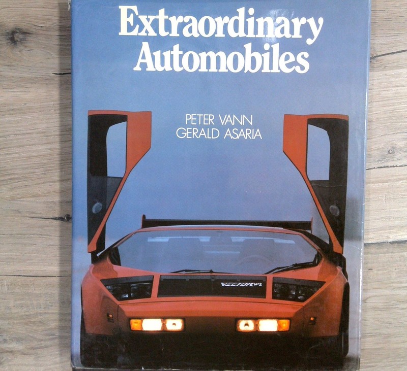 Extraordinary Automobiles Peter Vann 1985 Motorbooks International Cars