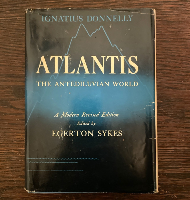 1949 Gramercy Atlantis: The Antediluvian World Ignatius Donnelly HC/DJ