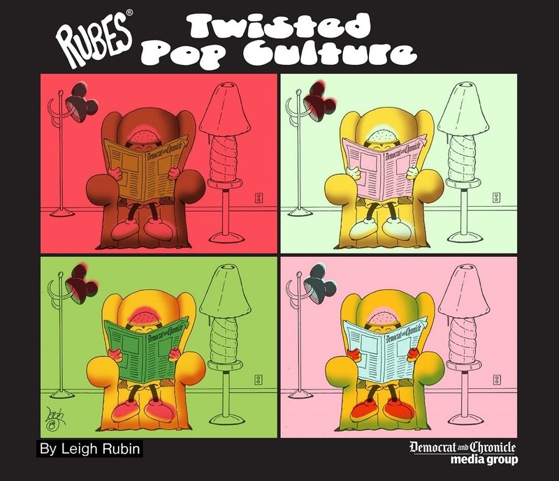 Rubes Twisted Pop Culture – Leigh Rubin – Good – See condition notes