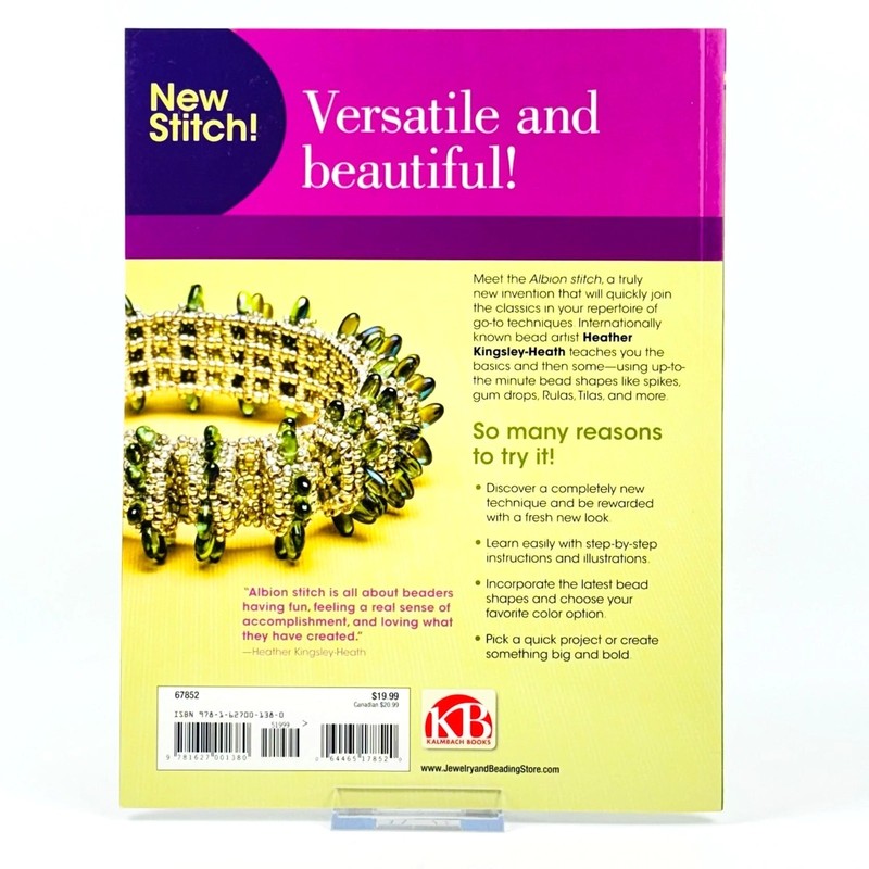 Introducing Albion Stitch - Heather Kingsley-Heath 2015 Beaded Jewelry gallery